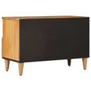 TV-skab Naturfarvet 70 x 33 x 46 cm Massivt mangotræ