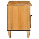 TV-skab med hylde Naturfarvet 100 x 33 x 46 cm Massivt mangotræ