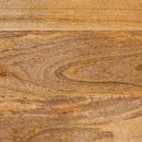 Sideboard med dør Naturfarvet 60 x 33 x 75 cm Massivt mangotræ