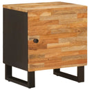 Natskab 2 pcs Brun 40 x 33 x 46 cm Massivt mangotræ