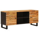 TV-skab med opbevaring Brun 105 x 33 x 46 cm Massivt mangotræ