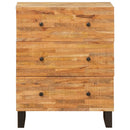 Opbevarings Sideboard Brun 60 x 33 x 75 cm Massivt mangotræ