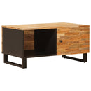 Sofabord Brun 80 x 50 x 40 cm Massivt mangotræ