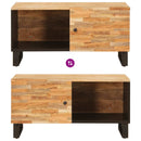 Sofabord Brun 80 x 50 x 40 cm Massivt mangotræ