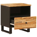 Sengekabinett 2 pcs Brun 40 x 33 x 46 cm Massivt mangotræ