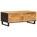 Sofabord Brun 100 x 54 x 40 cm Massivt mangotræ