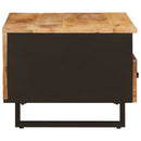 Sofabord med skuffe Brun 80 x 54 x 40 cm Massivt mangotræ