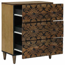 Opbevarings Sideboard Brun 60 x 33,5 x 75 cm Massivt mangotræ