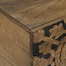 Sofabord Brun 80 x 50 x 40 cm Massivt mangotræ