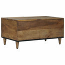 Sofabord Brun 80 x 50 x 40 cm Massivt mangotræ