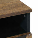 Sofabord med skuffe Brun 80 x 54 x 40 cm Massivt mangotræ