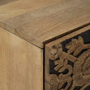 Sideboard Brun 40 x 33,5 x 75 cm Massivt mangotræ
