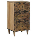 Sideboard Brun 40 x 33,5 x 75 cm Massivt mangotræ