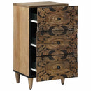 Sideboard Brun 40 x 33,5 x 75 cm Massivt mangotræ