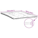 madrasbeskytter 140x190 cm hvid