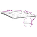 madrasbeskytter 120x200 cm hvid