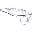 madrasbeskytter 90x220 cm hvid