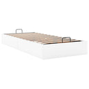 osmannisk sengeramme uden madras 80x200 cm kunstlæder hvid