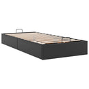 osmannisk sengeramme uden madras 100x200 cm kunstlæder sort