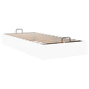 osmannisk sengeramme uden madras 100x200 cm kunstlæder hvid