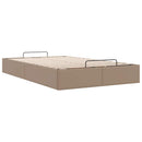 osmannisk sengeramme uden madras 120x190cm kunstlæder cappucino