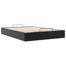 osmannisk sengeramme uden madras 140x190 cm kunstlæder sort