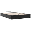 osmannisk sengeramme uden madras 140x190 cm kunstlæder sort
