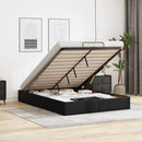 osmannisk sengeramme uden madras 140x190 cm kunstlæder sort