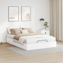 osmannisk sengeramme uden madras 140x190 cm kunstlæder hvid
