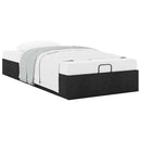 osmannisk sengeramme uden madras 90x190 cm stof sort