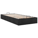 osmannisk sengeramme uden madras 90x190 cm stof sort