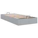osmannisk sengeramme uden madras 90x200 cm stof lysegrå