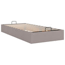 osmannisk sengeramme uden madras 90x200 cm stof gråbrun
