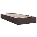 osmannisk sengeramme uden madras 100x200 cm stof mørkebrun