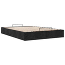 osmannisk sengeramme uden madras 140x190 cm stof sort