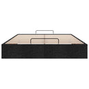 osmannisk sengeramme uden madras 140x190 cm stof sort