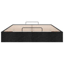 osmannisk sengeramme uden madras 140x200 cm stof sort