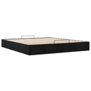 osmannisk sengeramme uden madras 160x200 cm stof sort