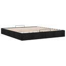 osmannisk sengeramme uden madras 180x200 cm stof sort