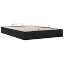 osmannisk sengeramme uden madras 140x190 cm fløjl sort