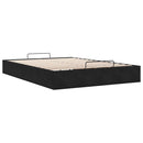 osmannisk sengeramme uden madras 140x190 cm fløjl sort