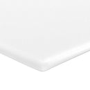 osmannisk sengeramme med madras 120x190 cm kunstlæder hvid