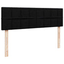 ottoman seng med madras 140x200 cm stof sort