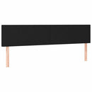 osmannisk sengeramme med madrasser 160x200 cm stof sort