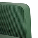 sofastol med armlæn 54 cm fløjlsstof mørkegrøn