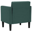 sofastol med armlæn 53 cm stof mørkegrøn