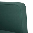 sofastol med armlæn 53 cm stof mørkegrøn