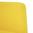 sofastol med armlæn 53 cm stof lysegul