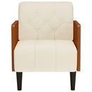 sofastol med armlæn 55 cm hør