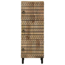 skænk 40x33,5x110 cm massivt ru mangotræ
